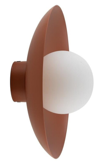 Slate vegglampe - Brun