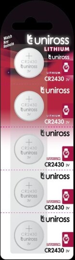 Uniross Lithium CR2430 5p Uniross Lithium CR2430 5p