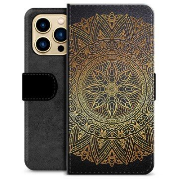 iPhone 13 Pro Max Premium Lommebok-deksel Mandala