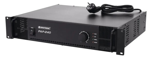 Omnitronic Pap-240 Pa Amplifier Omnitronic Pap-240 Pa Amplifier