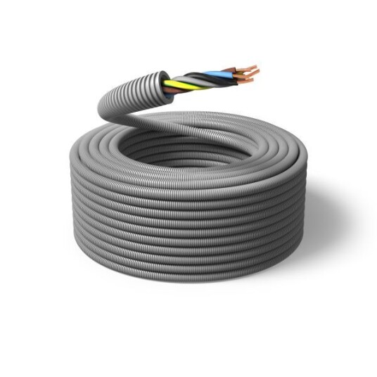 PM FLEX EQ Kabel forhåndslagt, 100 m, tvunnet 5G 1,5 mm², ytre Ø 16 mm