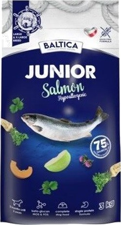 Baltic Agro Baltica Excellent Junior Salmon Large & X Large Tørrfôr Til Hund 3 kg Baltic Agro Baltica Excellent Junior Salmon Large & X Large Tørrfôr Til Hund 3 kg