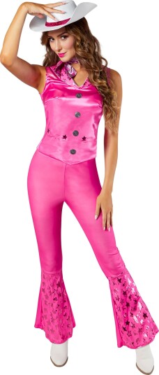 Rubies Costumes Barbie Rosa Cowgirl Kostyme Small 1001080S000