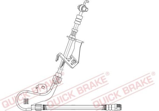 Bremseslange QUICK BRAKE 58.875X