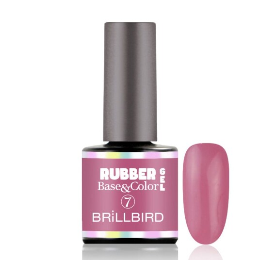 Brillbird Norge Mani Gel   Rubber base  7   8ml