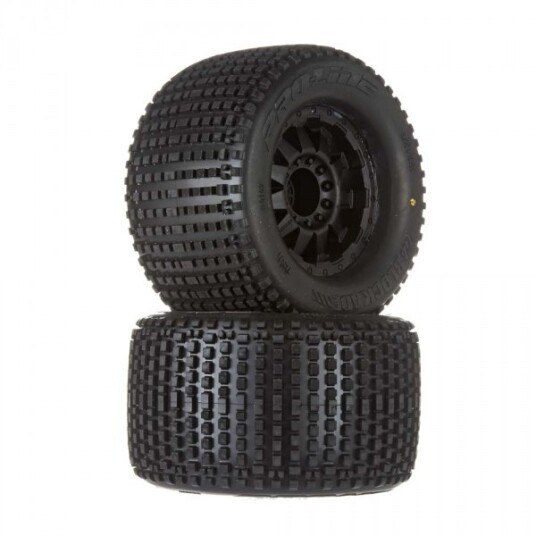 Pro-Line 1010913 Blockade 3.8" All Terrain Tires Mounted 2 Pro-Line 1010913 Blockade 3.8" All Terrain Tires Mounted 2