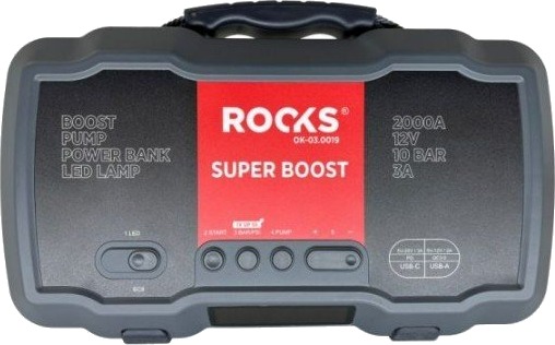 ROOKS OK-03.0019 Batterilader / -starter