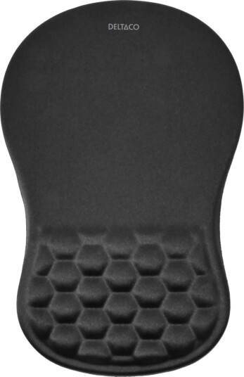 Deltaco Ergonomisk Musematte Svart Deltaco Ergonomisk Musematte Svart
