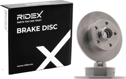 RIDEX 82B0284 Bremseskive