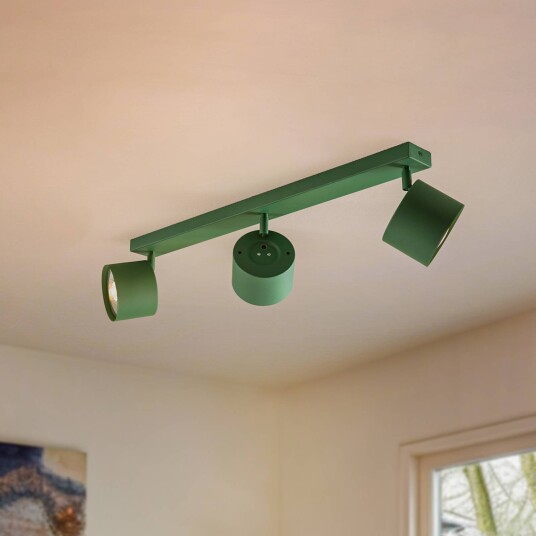 Argon Downlight Chloe justerbar 3 lyskilder grønn
