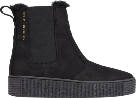 Tommy Hilfiger Dame Sko Svart 36 EU,