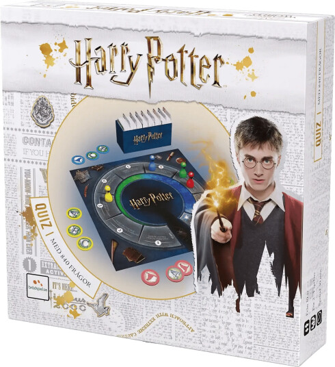 Spilbræt Harry Potter Quiz (Se) - Multi/patterned - ONE SIZE