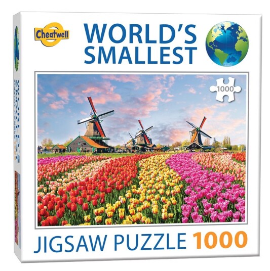 Puslespill 1000 Mini Dutch Windmills Puslespill 1000 Mini Dutch Windmills