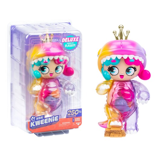 Kweenie Deluxe Figur Kween of Rawr 28 cm Unik Plast Figurer