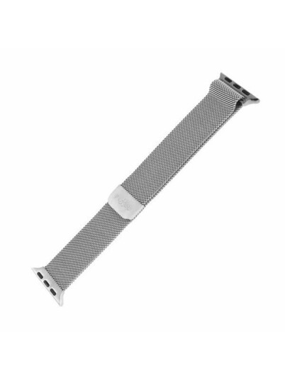 FIXED Mesh Strap for Apple Watch 38/40/41mm Silver
