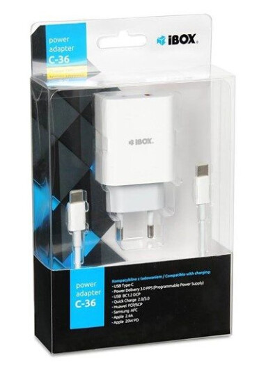 iBOX C-36 USB-C Power Adapter