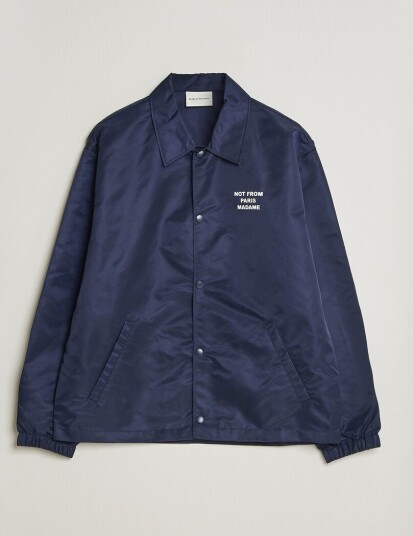 Drôle de Monsieur La Veste Slogan Jacket Navy