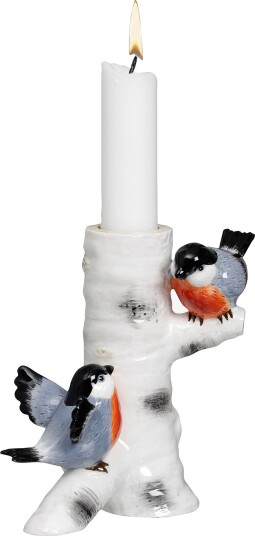 Cult Design Lysestake Domherre 12cm Flerfarget