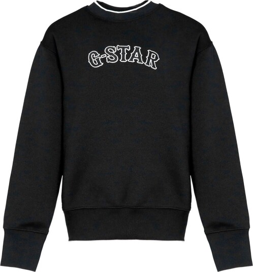 G-Star RAW Collegegenser - Crew - DK Black - G-Star RAW - 8 år (128) - Collegegenser - Svart