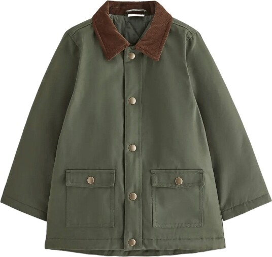 Lindex Padded Jacket Khaki green 134