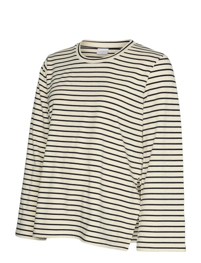 Mamalicious Mlamila Vita Ls Jrs Wide Sleeve Top 2F   Cream   XS