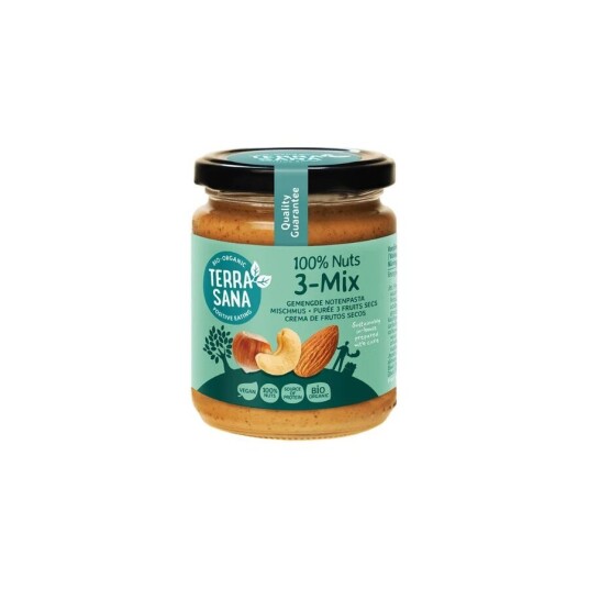 TerraSana 3 mix nøttesmør 250 g