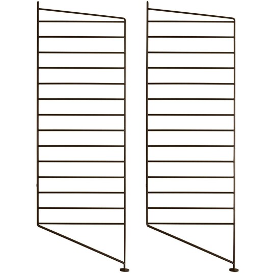 String String Gavler Gulv 30x85 cm 2 pk Brun String String Gavler Gulv 30x85 cm 2 pk Brun