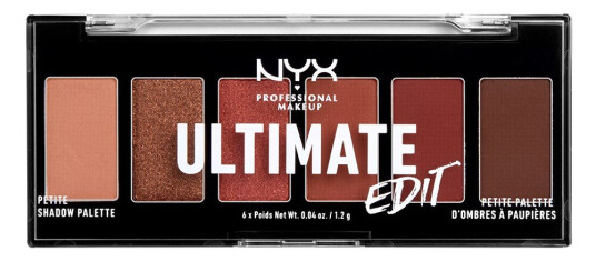 NYX Professional Makeup Ultimate Petite Shadow Palette 01 Warm Neutrals NYX Professional Makeup Ultimate Petite Shadow Palette 01 Warm Neutrals