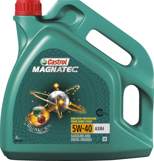 Motorolje CASTROL 5W40 MAGNATEC A3/B4 4L Motorolje CASTROL 5W40 MAGNATEC A3/B4 4L