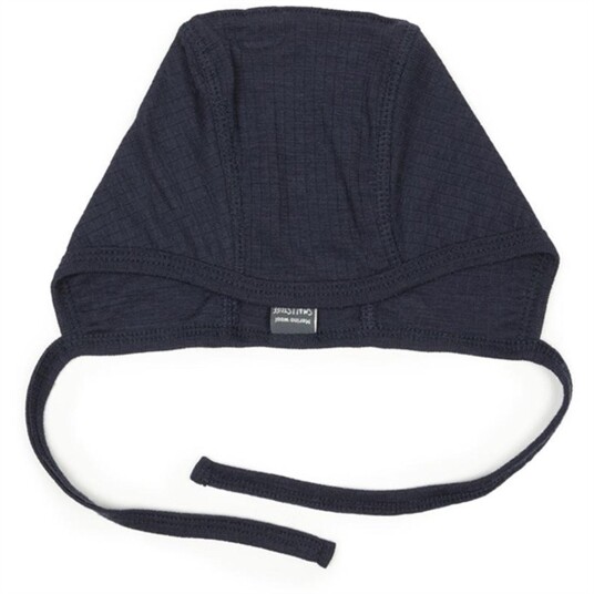 Smallstuff Ull Drop Needle Baby Hjelm Navy 80-86 Smallstuff Ull Drop Needle Baby Hjelm Navy 80-86