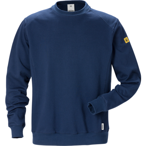 Fristads Sweatshirt Esd 7083 Xsm Mörk Marinblå 3xl