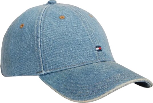 Tommy Hilfiger Th Flag Denim 6 Panel Cap Blue ONE SIZE