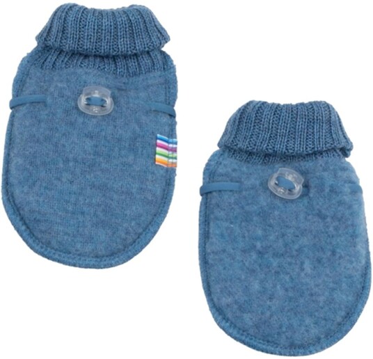 Joha Votter I Ull, Denim Blå (80)