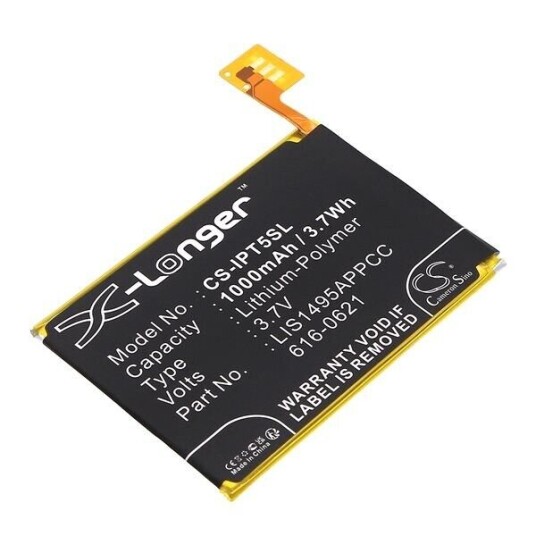 Apple MD749 batteri (1000 mAh 3.7 V)
