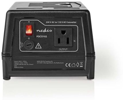 Nedis Strøm Converter Nettstrøm drevet 230 V AC 50 Hz 270 W Jordet kontakt Sort