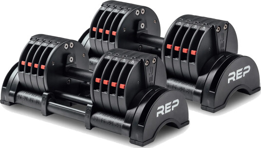 REP Fitness QuickDraw Adjustable Dumbbell - 25 kg (Sett) REP Fitness QuickDraw Adjustable Dumbbell - 25 kg (Sett)