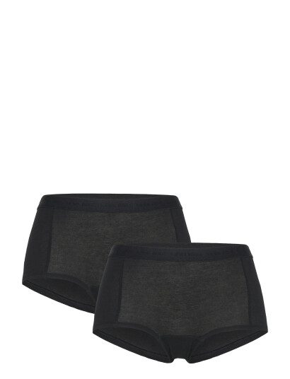Björn Borg Everyday Cotton Boxer Shorts 2P - Black - S Björn Borg Everyday Cotton Boxer Shorts 2P - Black - S