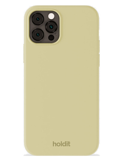 Holdit Silicone Case Biscotti - Green - IPHONE 12-12PRO