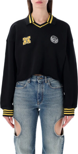 Off White Dame Gensere & Hettegensere Svart M,