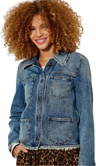 Five Jeans Dame Jakker Blå S, Five Jeans Dame Jakker Blå S,