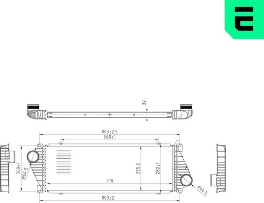 Intercooler ERA 672041