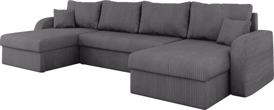 Alvared Sofa Dobbeldivan 4 seter Mørk grå Alvared Sofa Dobbeldivan 4 seter Mørk grå