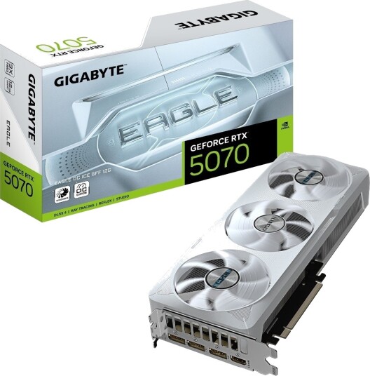 GIGABYTE GeForce RTX 5070 EAGLE OC 12GB Grafikkort med DLSS 4 GIGABYTE GeForce RTX 5070 EAGLE OC 12GB Grafikkort med DLSS 4