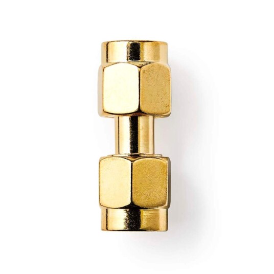 Nedis SMA Adapter Han Gull Belagt 50 Ohm Rett Kobber 2 Stk. Boks
