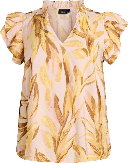 Zizzi Bluse mBranda Gull Zizzi Bluse mBranda Gull