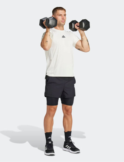 adidas Performance Gym+ 2In1 Short - Black - XS adidas Performance Gym+ 2In1 Short - Black - XS