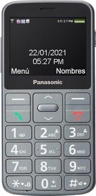 Panasonic KX-TU160 Grå Funksjonstelefon med LCD-skjerm 320x240 Panasonic KX-TU160 Grå Funksjonstelefon med LCD-skjerm 320x240