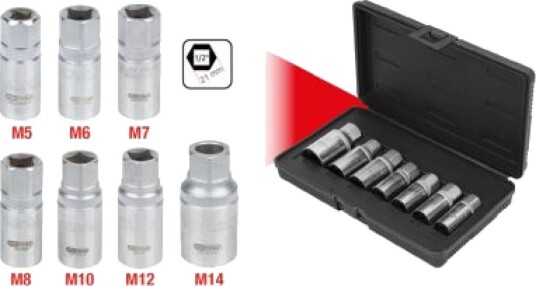 KS TOOLS 152.1101 Utboringsverktøysett, stagbolt KS TOOLS 152.1101 Utboringsverktøysett, stagbolt