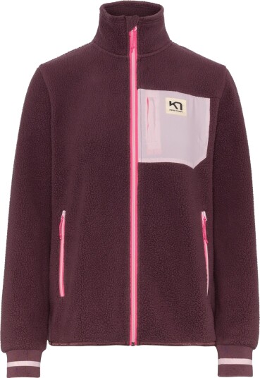Kari Traa Røthe Midlayer Fleecejakke Dame Cocoa 44(XXL)