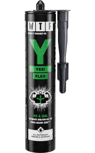 Thaugland Lim Og Fugemasse Y Yes Flex Mørkegrå 310ml